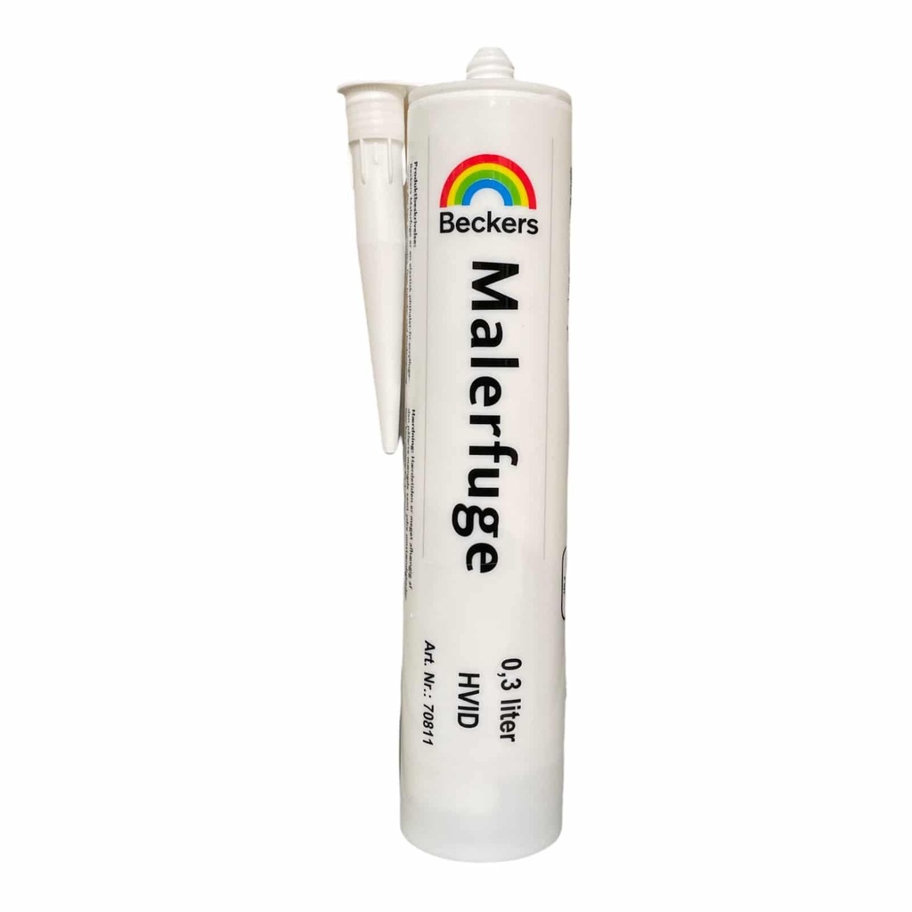 Beckers Malerfuge Hvid 300ml