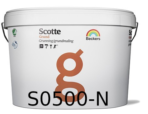 Beckers Scotte Grund Grundmaling 10L S0500-N