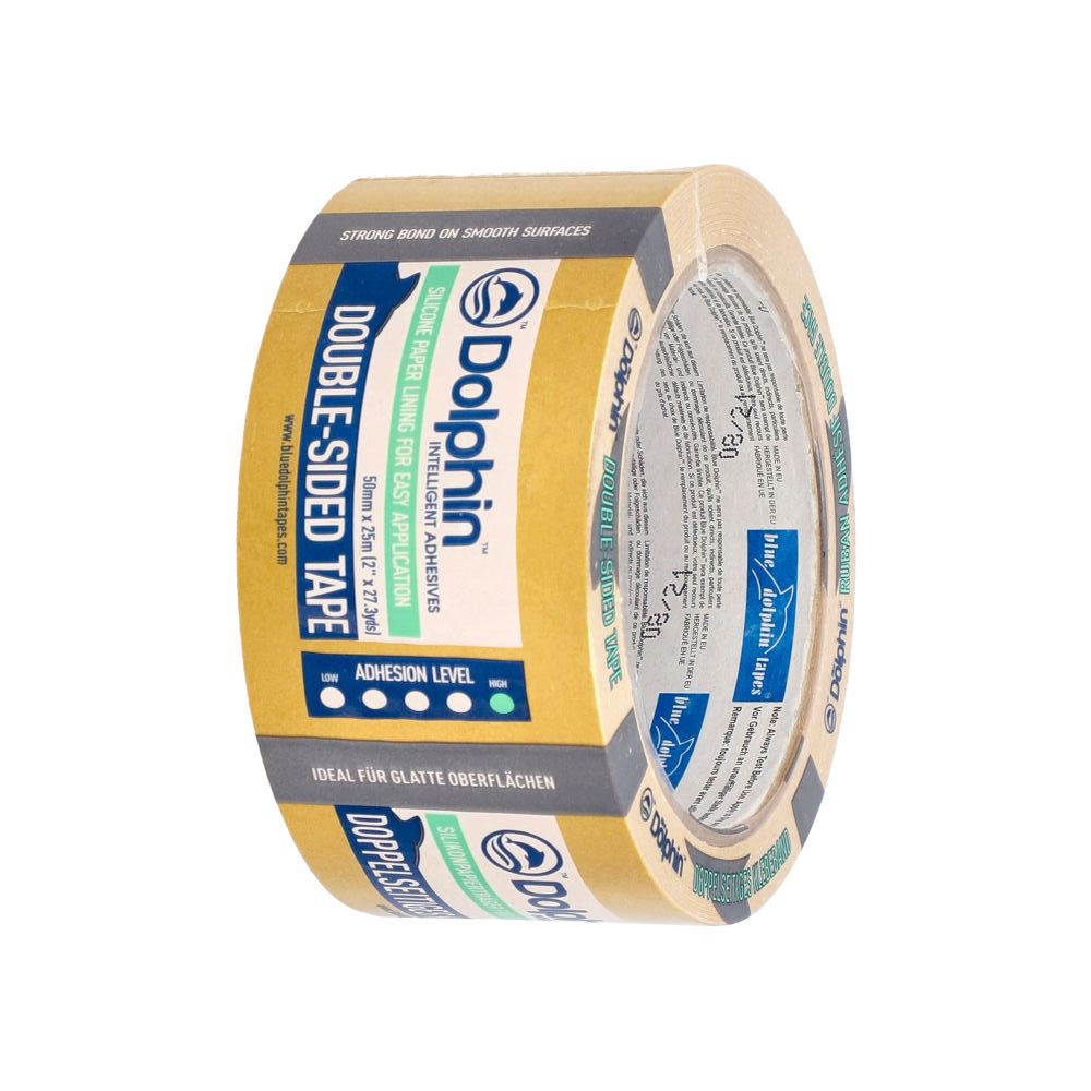 BlueDolphin Dobbeltklæbende Tape 50mm x 25m