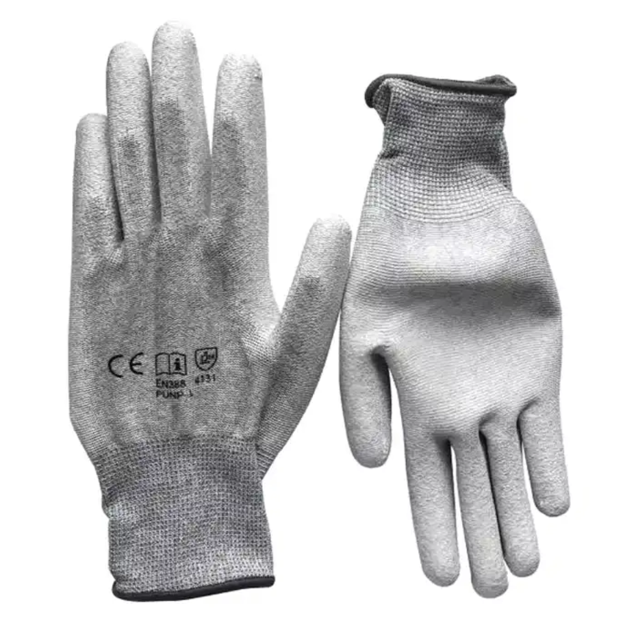 Carbon ESD Work Gloves
