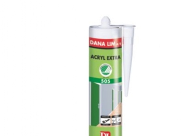 Dana Lim acrylfugemasse extra 505 - hvid - 290ml