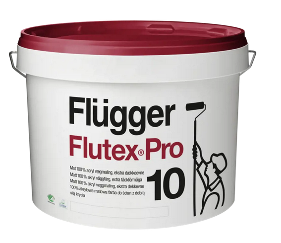 Flügger Flutex Pro Hvid 10L