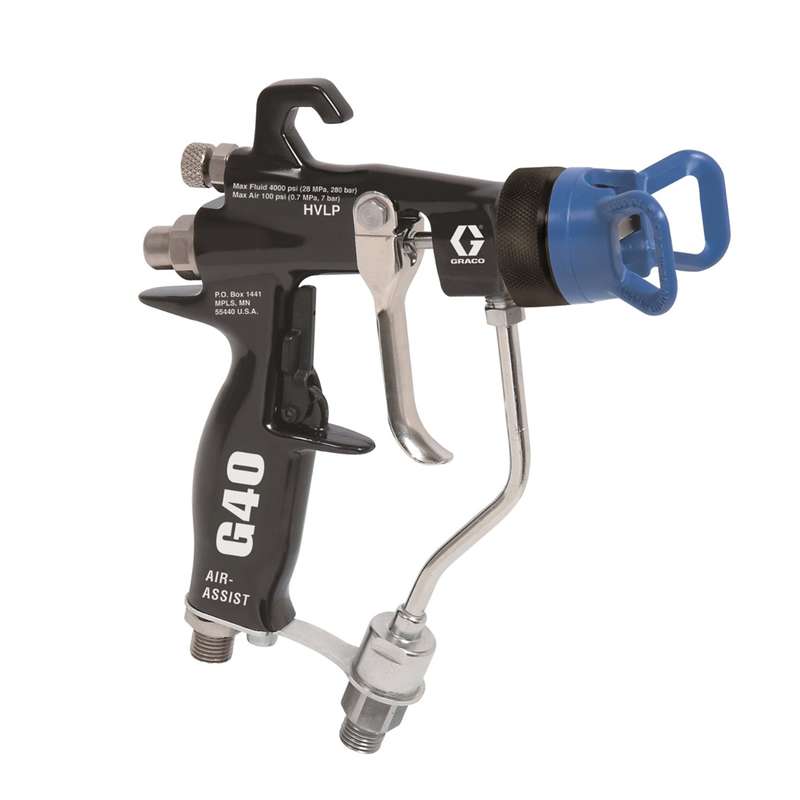 GRACO G40 air-assisted spray gun for high viscosity materials above 1500 psi