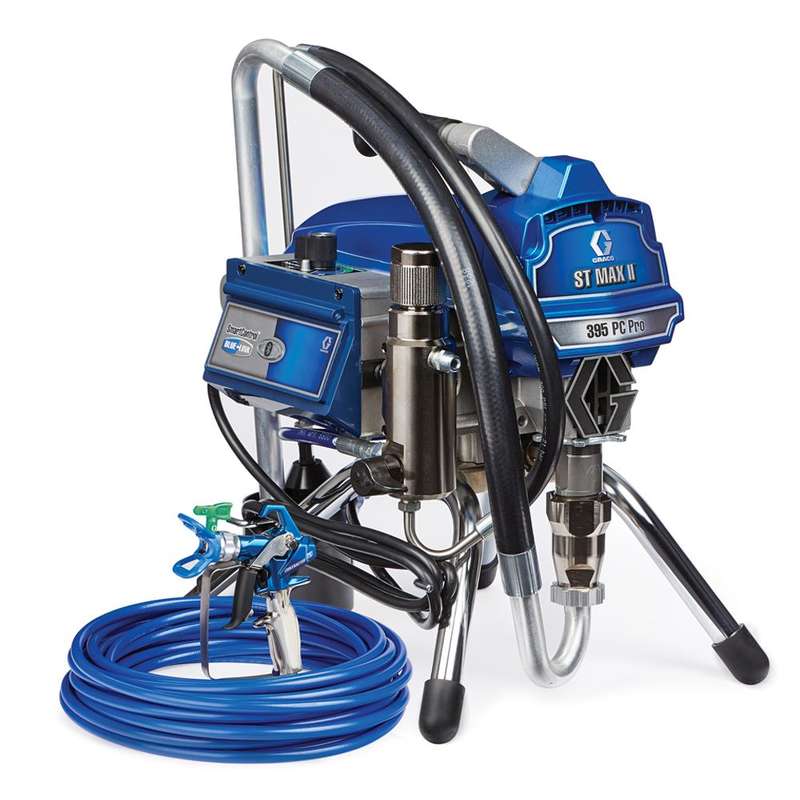 GRACO ST Max II 395 PC Pro elektrisk Airless malerpistol, Stativ, 230V, EU