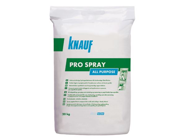 KNAUF PRO SPRAY ALL PURPOSE Sprøjtespartel