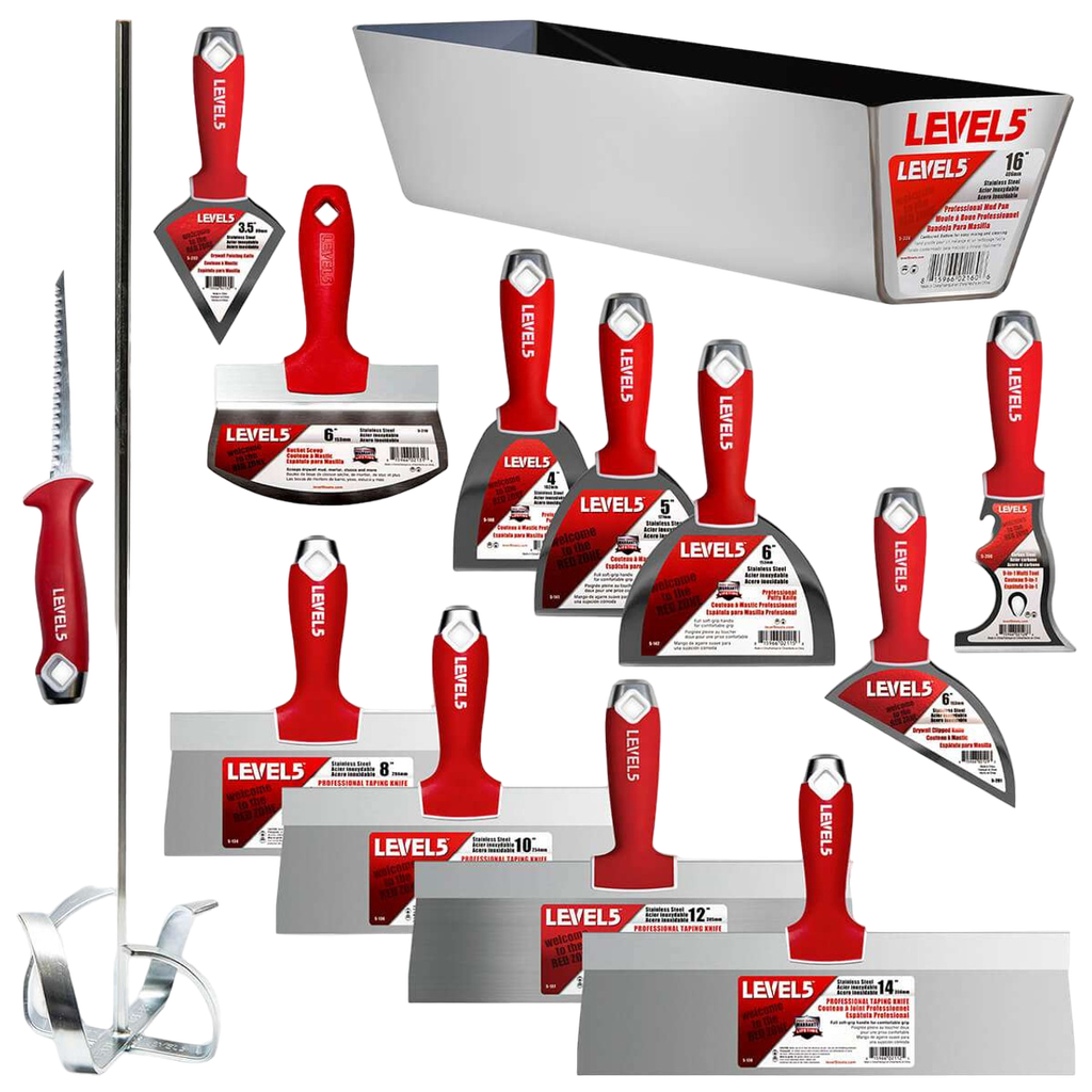 LEVEL5 Deluxe Stainless Steel Hand Tool Set