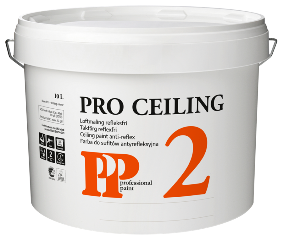 PP Pro Ceiling 2 Hvid 10L