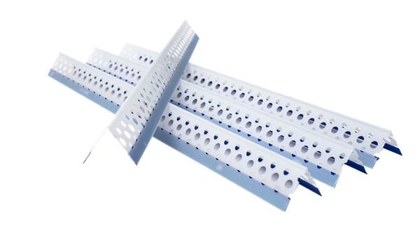 PS 40 Hjørneprofil med tape 2,5m
