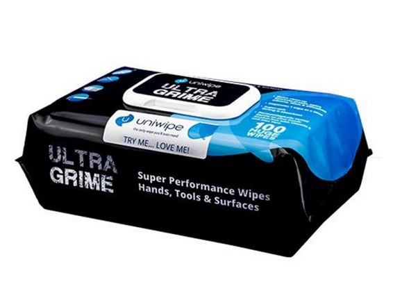 ULTRA GRIME Pro Multi-Use 100XXL+ Clothwipes