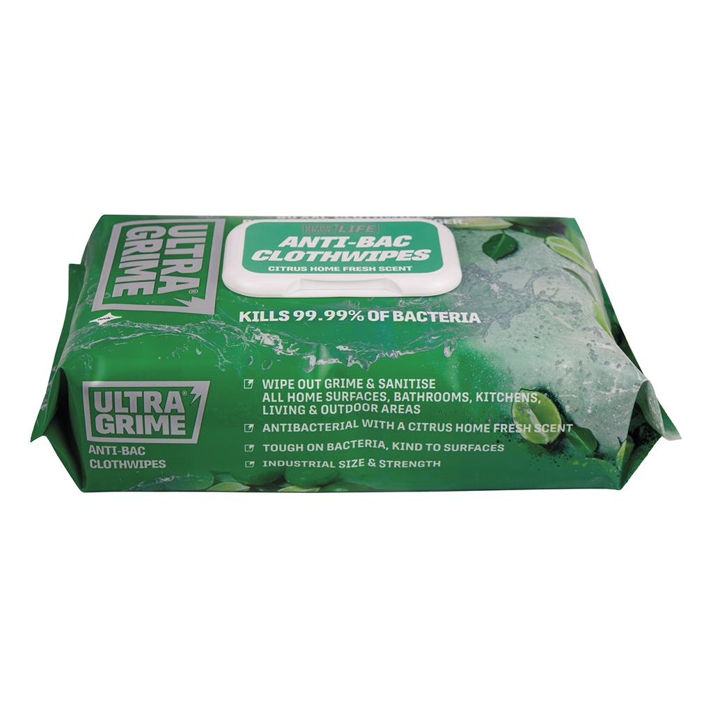 ULTRA GRIME 80 XXL Anti-Bac CLOTHWIPES