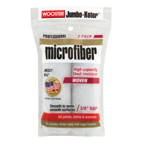 WOOSTER Jumbo-Koter MicroFiber 4 " x 3/8" 2stk
