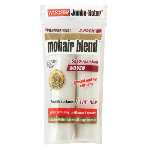 WOOSTER Jumbo-Koter Mohair Blend Smooth 4 " x 1/4"   2stk