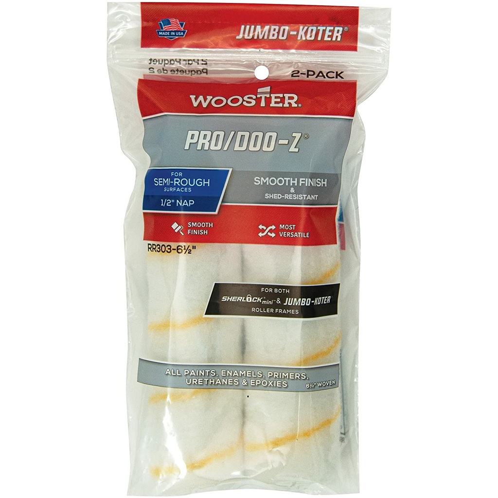 WOOSTER PRO/DOO-Z SEMI-ROUGH 4.5"