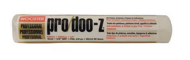 WOOSTER Pro/Doo-Z Standard Semi-smooth 12" x 3/8"
