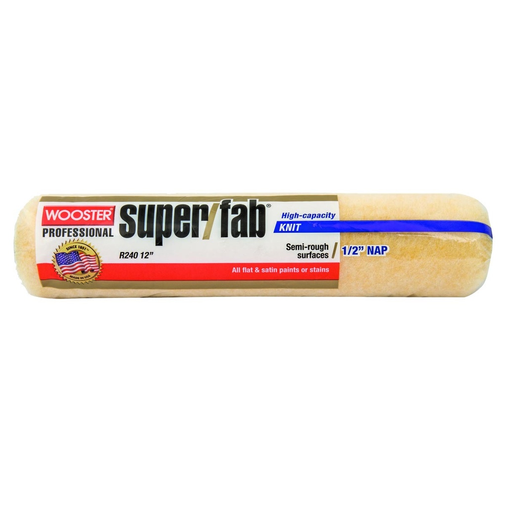 WOOSTER Super Fab Semi-rough 12" x 1/2"