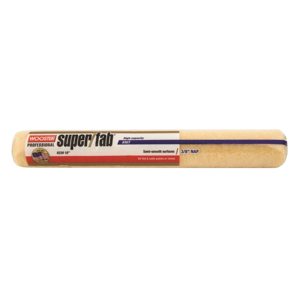 WOOSTER Super Fab Standard Semi-Smooth 18" x 3/8"