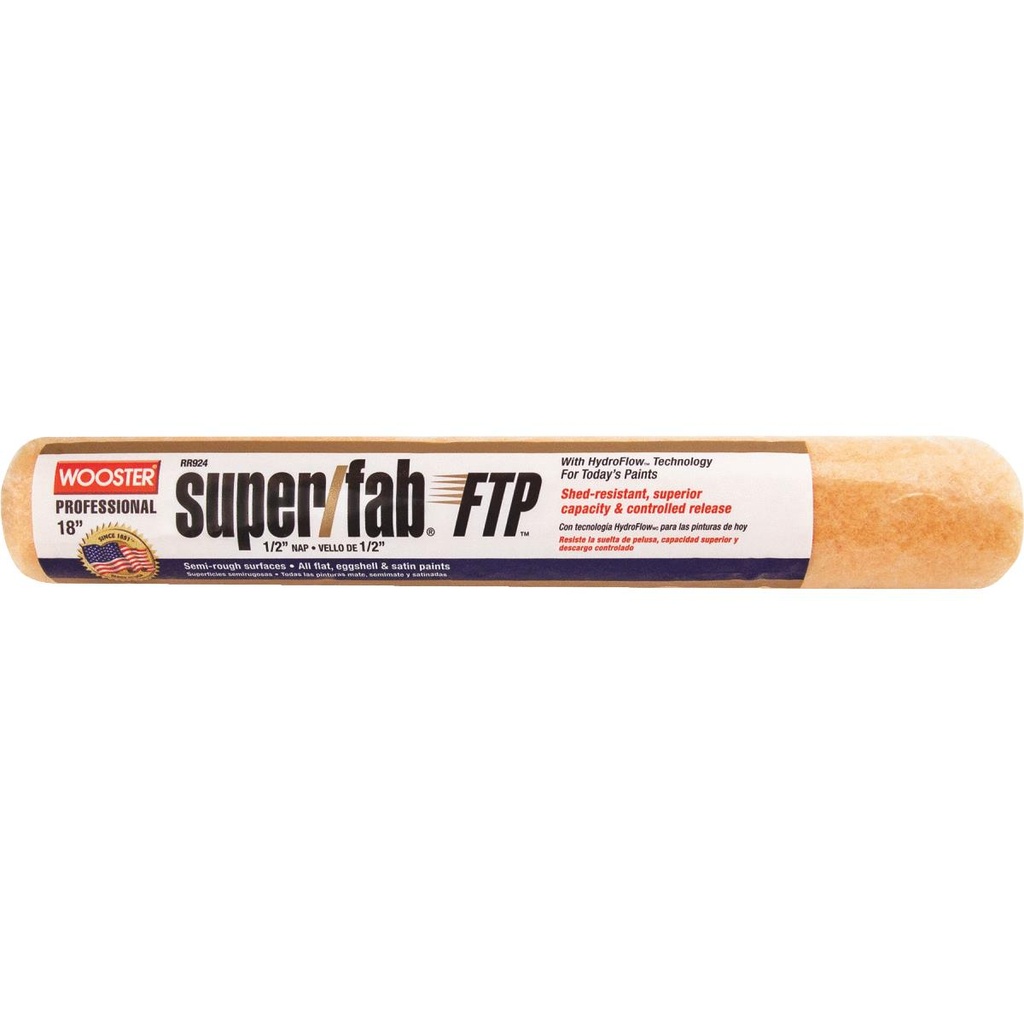 WOOSTER Super/Fab FTP Semi-rough 18" x 1/2"