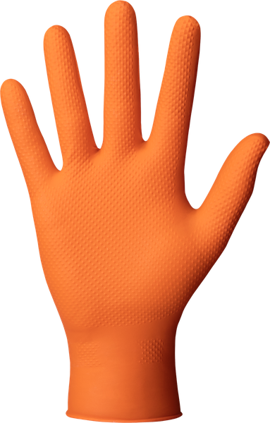 MERCATOR gogrip PRO nitrile orange 50pcs