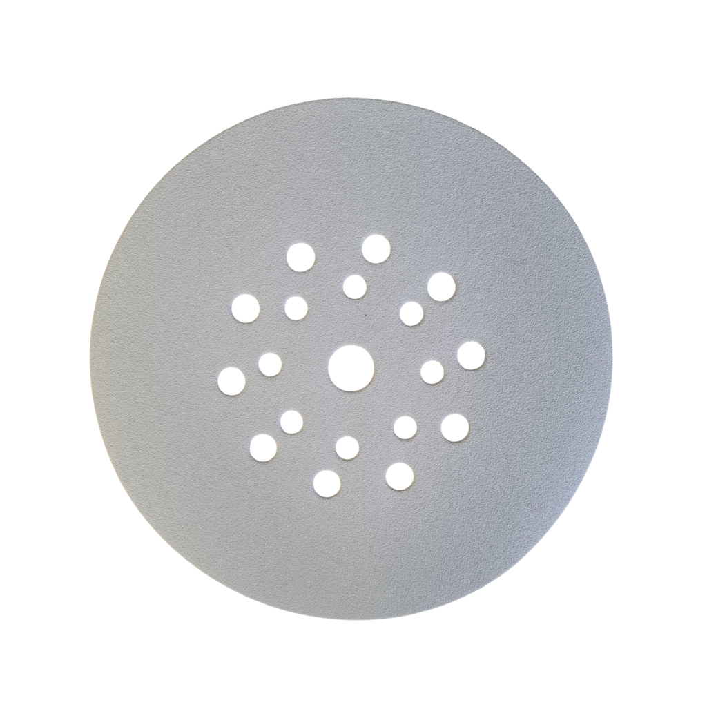 INDASA WHITE Papier ścierny Ø225 10H12