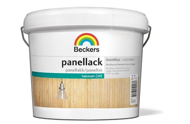 Beckers Panellack WHITE 3L