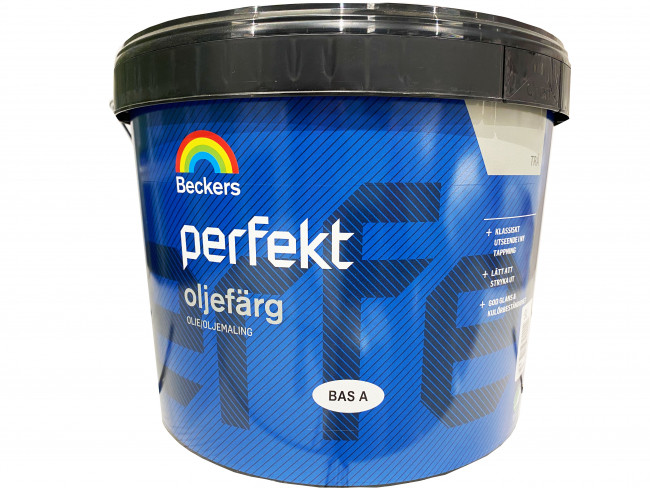 BECKERS Perfekt Oliemaling 10L vit
