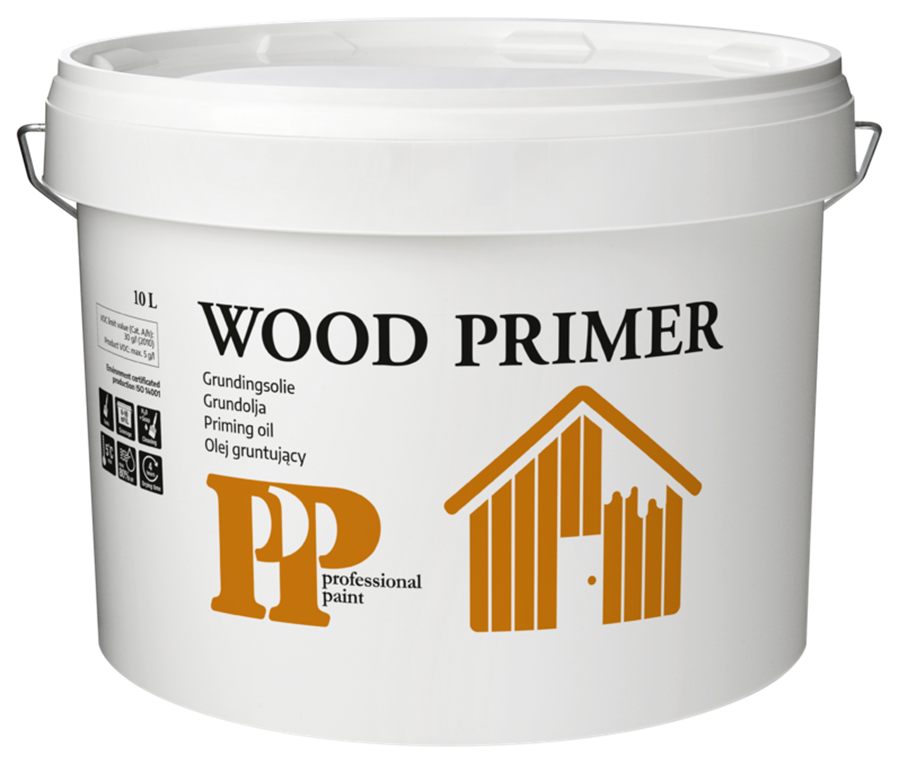 PP Wood Primer Grundingsolie 3L
