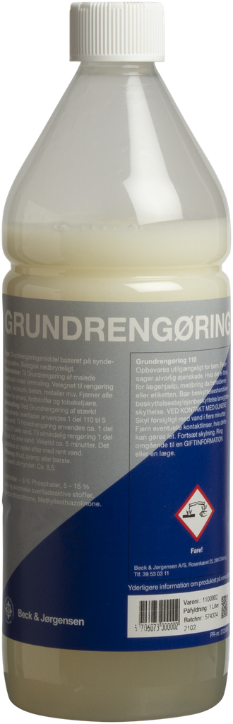 B&J 110 Grundrengøring 1L