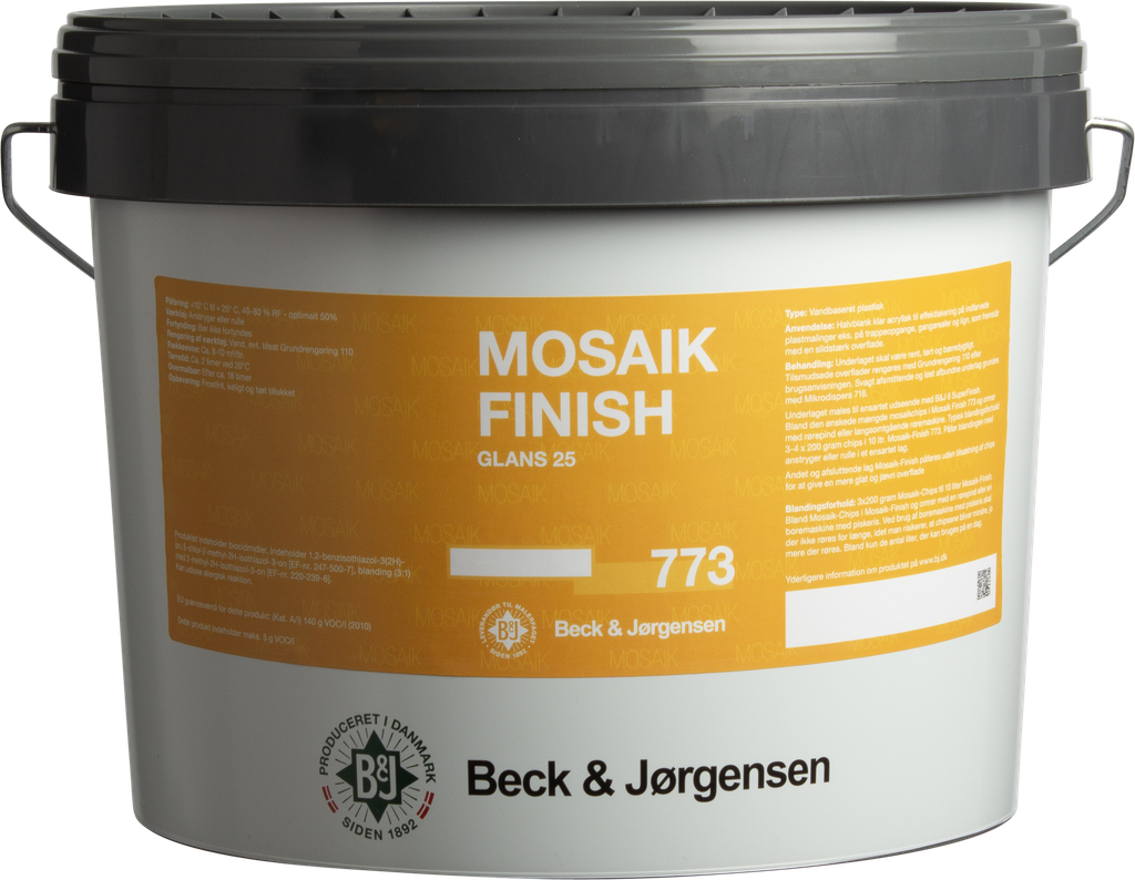 Beck & Jørgensen Mosaik Finish Klar 10L