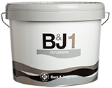 B&J 1 Refleksfri Base Hvid 9L