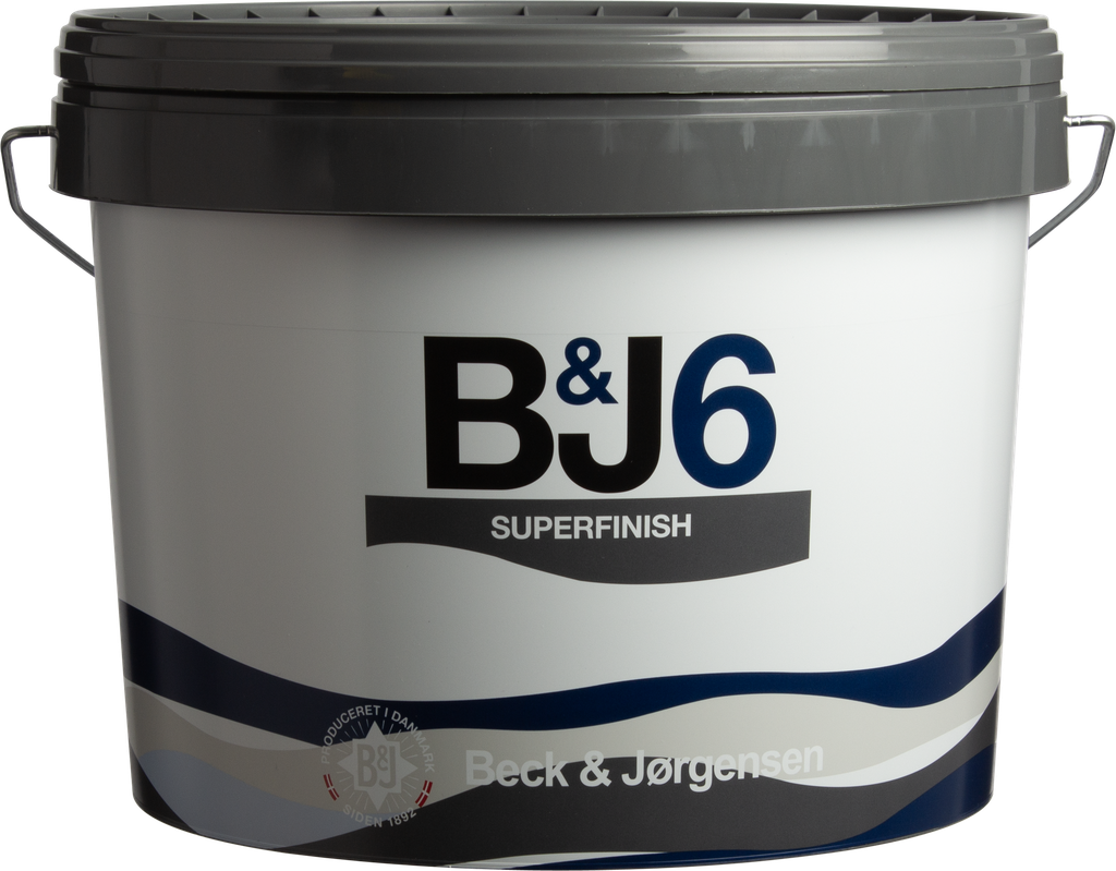 B&J 6 Superfinish Base 021 Hvid 9L