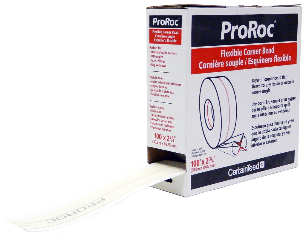 ProRoc Hjørne Skinne Flex 30m