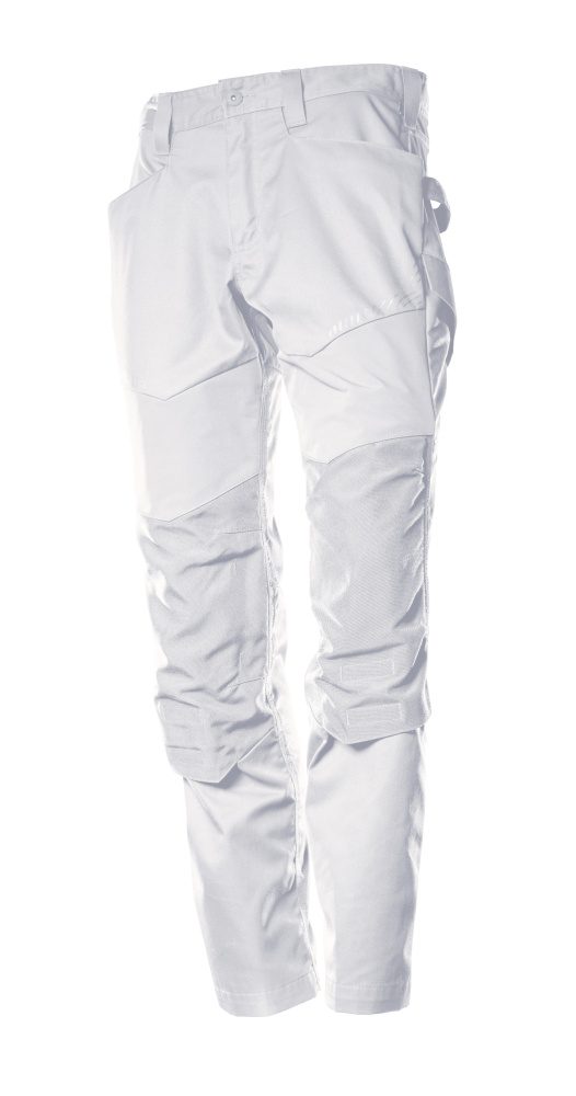 CORDURA® Trousers with knee pockets White