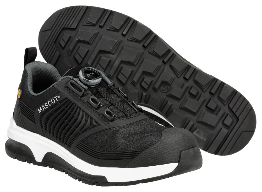 MASCOT Sikkerhedssko S1P med BOA® Fit System, Sikkerhedssko SORT