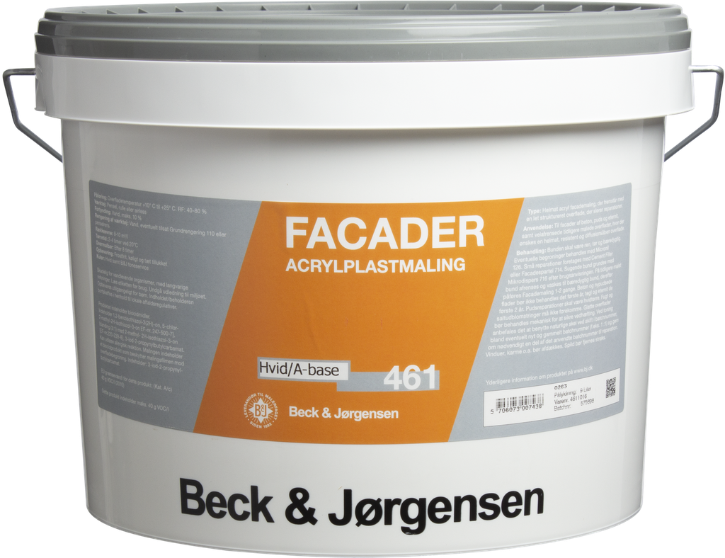 B&J 461 Facader Hvid/A-Base 9L
