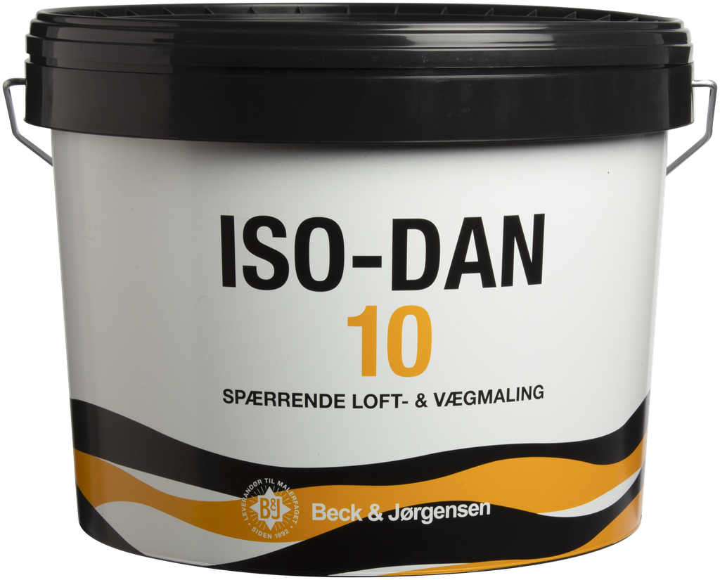Beck & Jørgensen Iso-Dan 10, Vægmaling Iglo NCS-S0500N