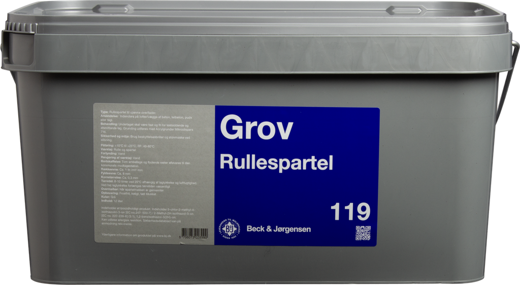 Beck & Jørgensen Grov Rullespartel 119 12L