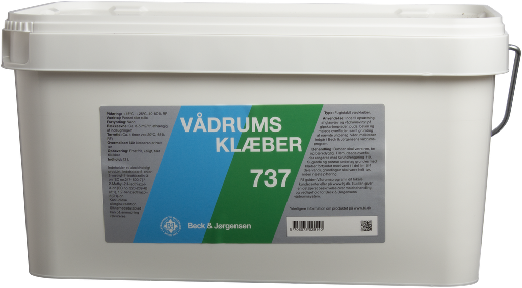 B&J 737 Vådrum Klæber 12L