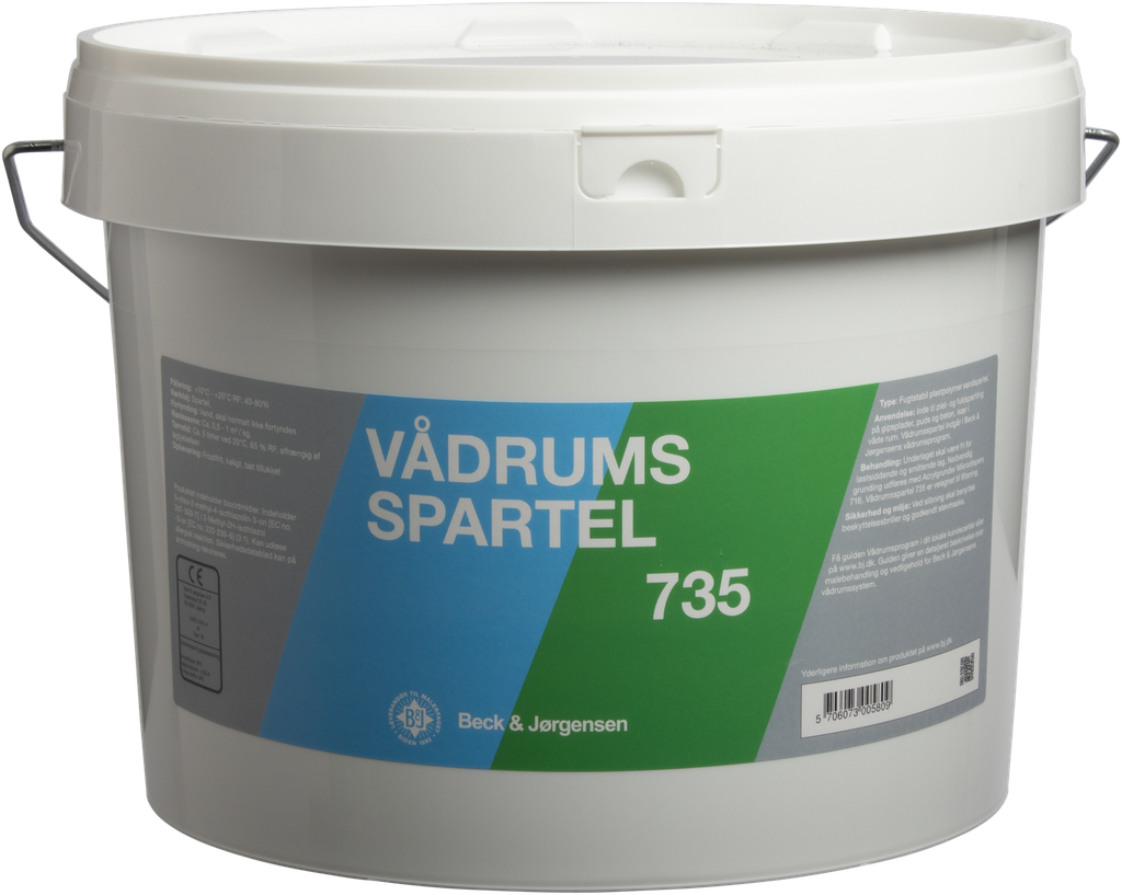 Beck & Jørgensen Vådrumsspartel 10L
