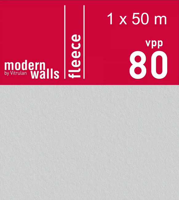 VITRULAN Modern walls VPP80 Glass felt Pre-treated 1mx50m Rulle