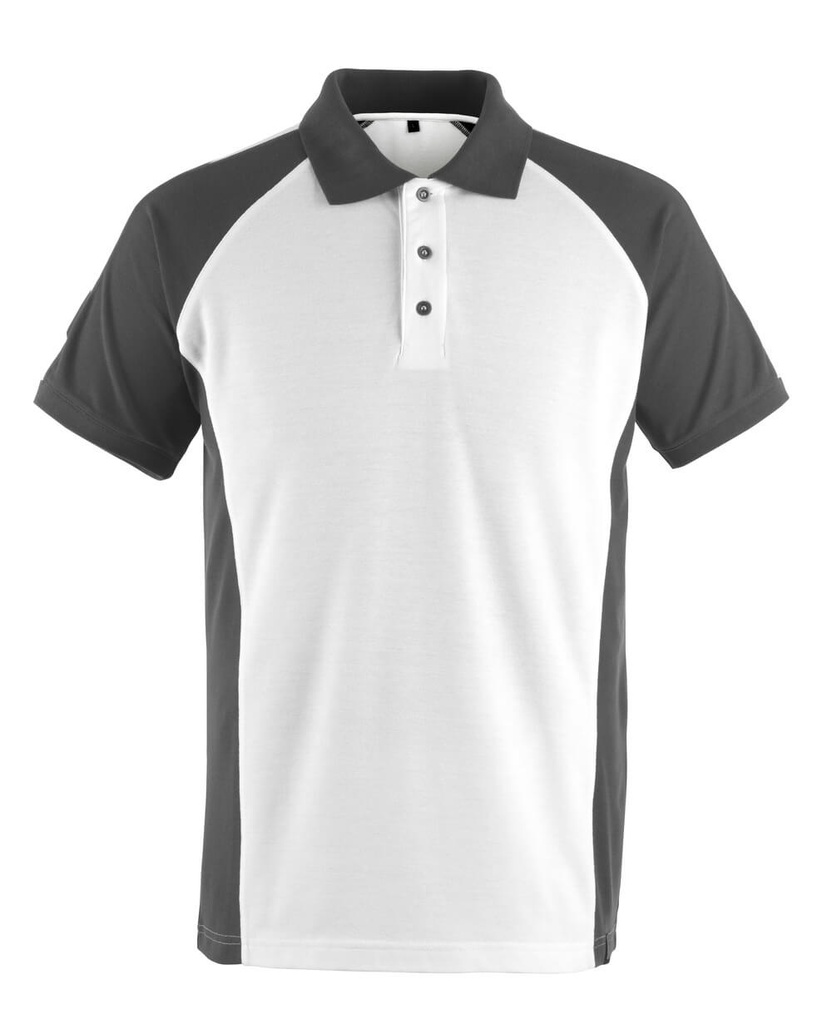 MASCOT Bottrop, Poloshirt HVID/MØRK ANTRACIT