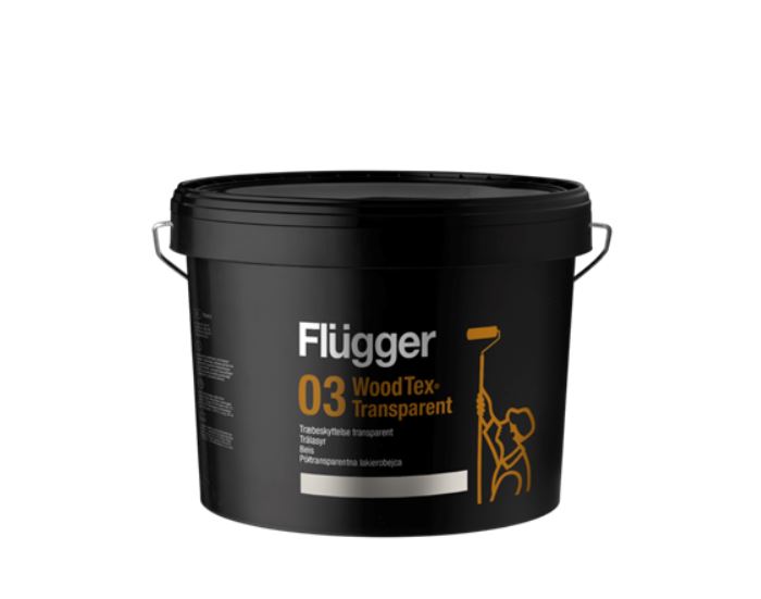 FLUGGER 03 Wood Tex Transparent BASE 10 9,1L