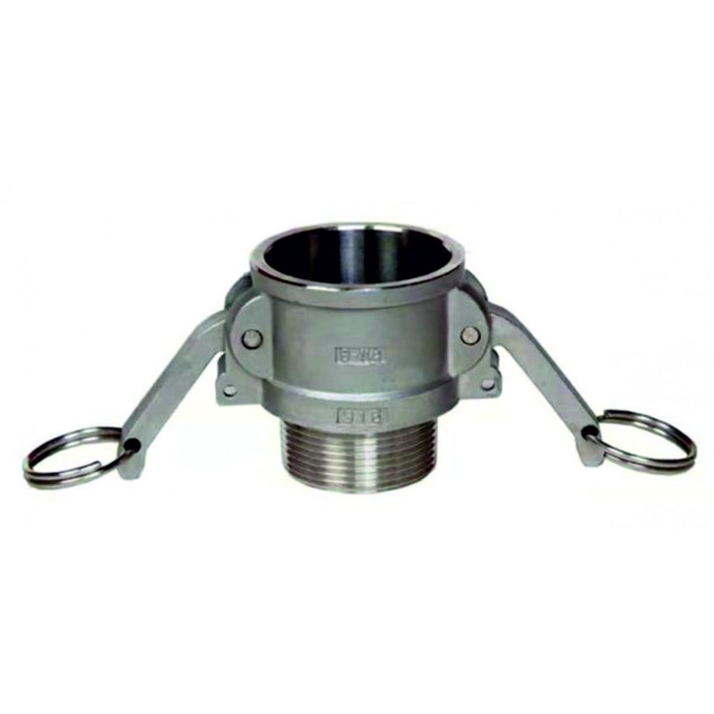 CAMLOCK TYPE B 2'' DN50 SS304