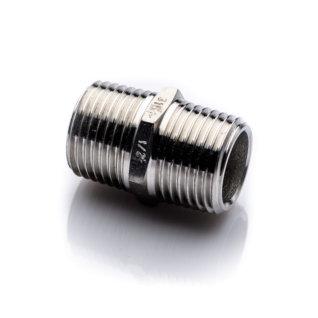 POLBERIS NIPPLE 2'' STAINLESS 316