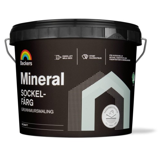 BECKERS Mineralna farba do cokołów 5L