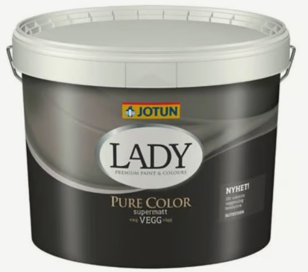 JOTUN LADY PURE COLOR WHITE BASE 9L