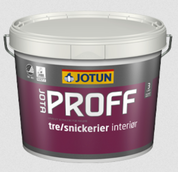 JOTUN JOTAPROFF TRÆ INT. 40 HVID 2,7L