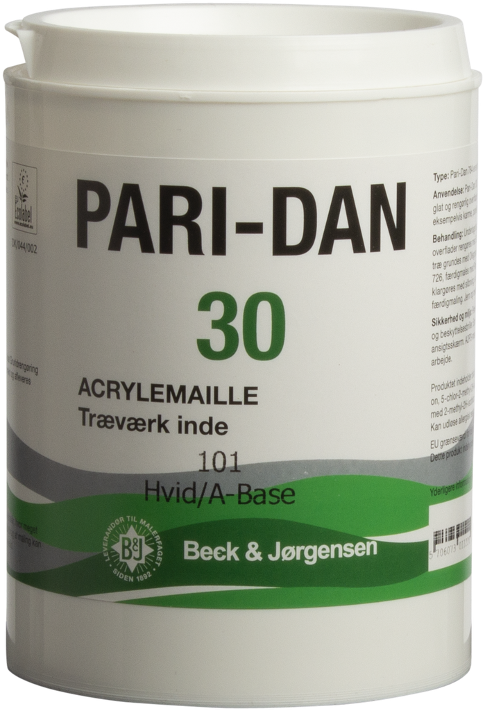 B&J 784 PARI-DAN 30 Hvid/A-Base 0,9L