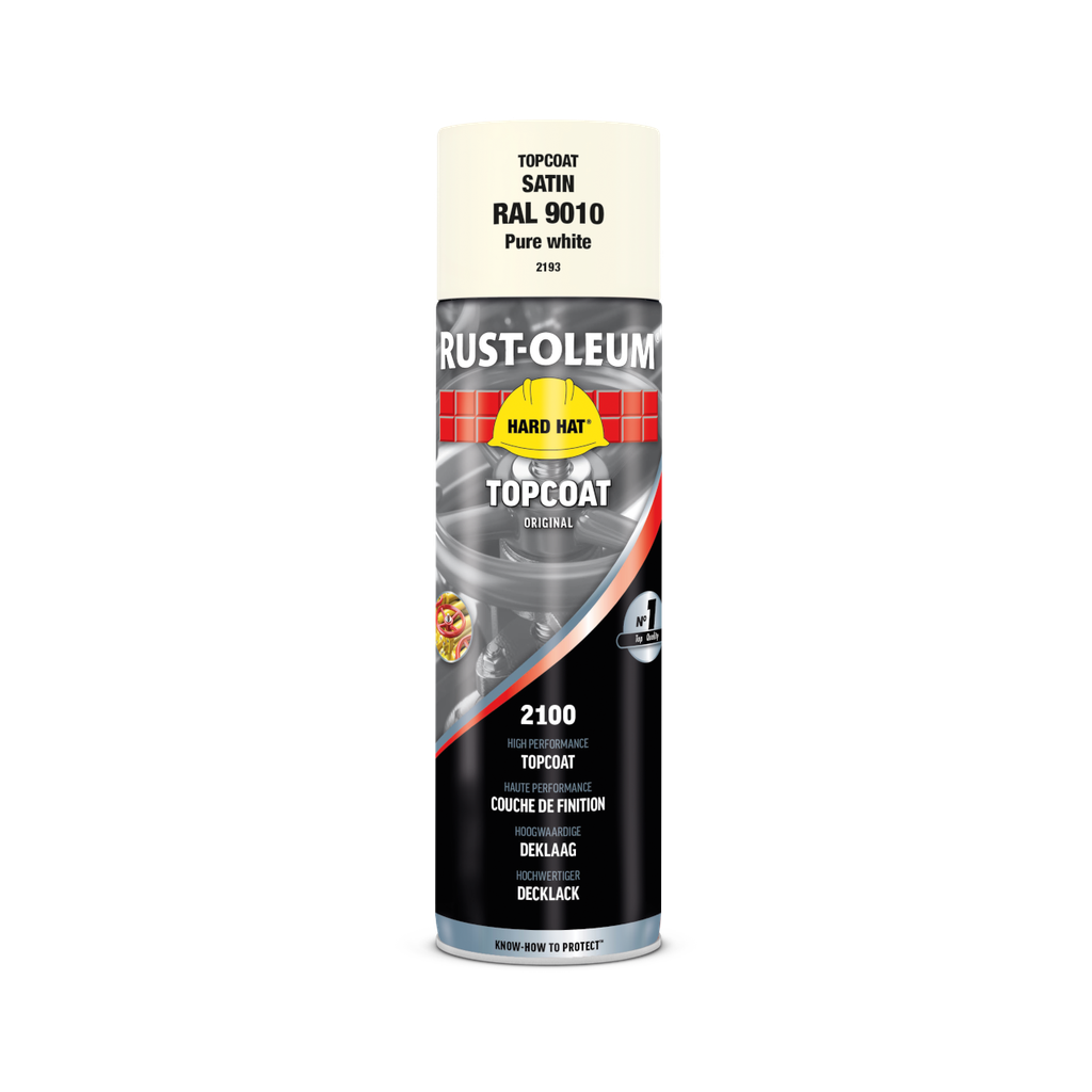 HARD HAT Radiatorspray RAL9010 500ml