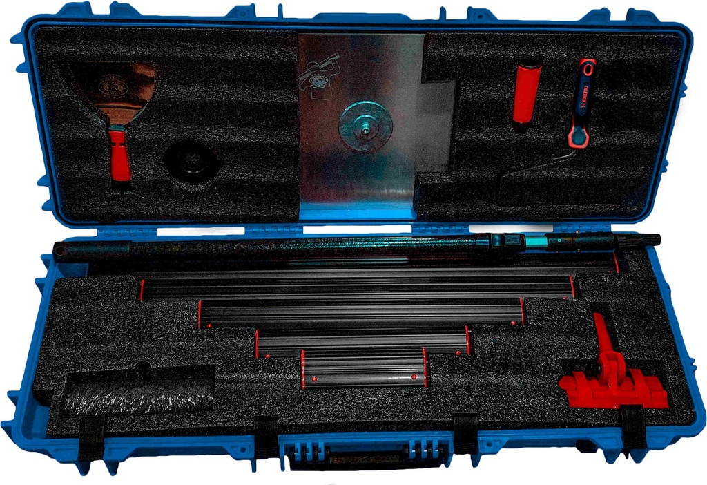 OLEJNIK J-L PROFESSIONAL ERGOPLAST Zestaw szpachelek, pac do gładzi grubość blachy 0,3mm