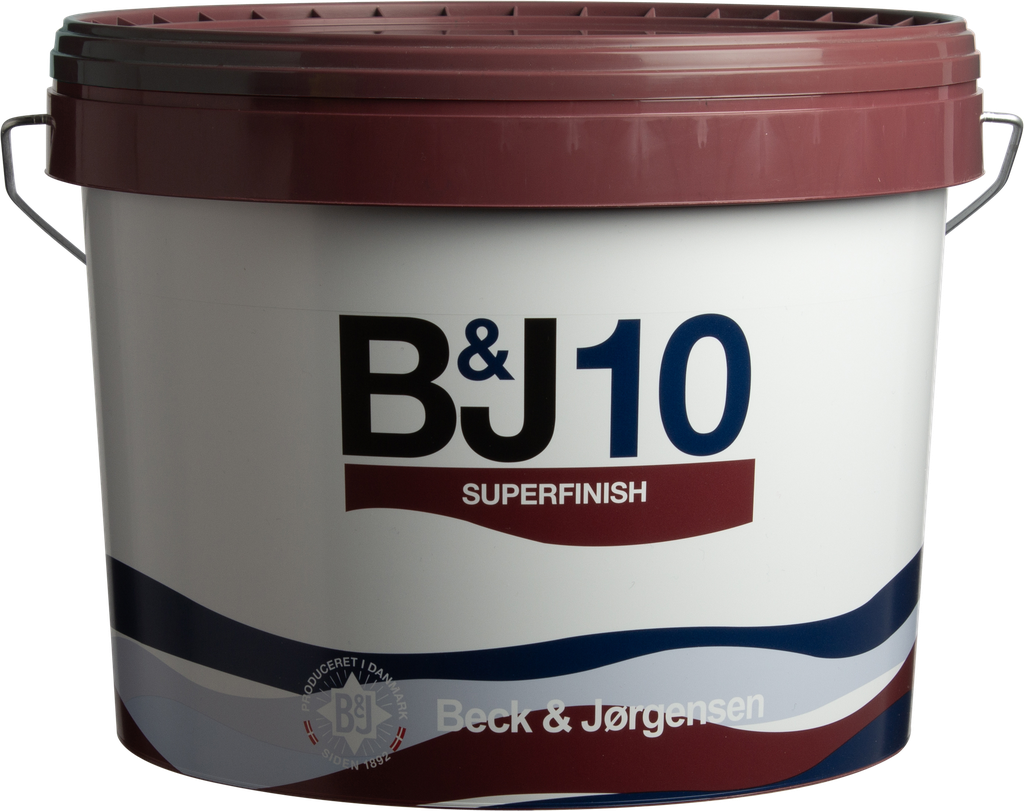 B&J 10 SuperFinish Łamany Biały 10L